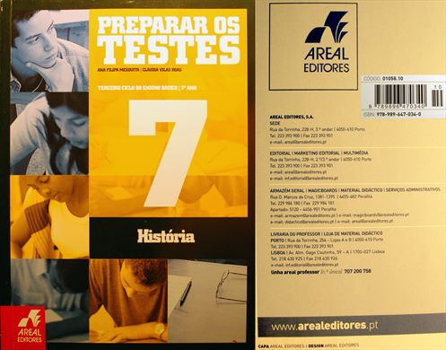 Preparar os Testes Historia - ISBN 978-989-647-034-0