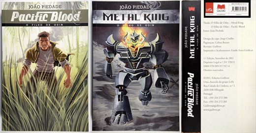 Pacific Blood - Metal King ISBN 978-989-557-917-4