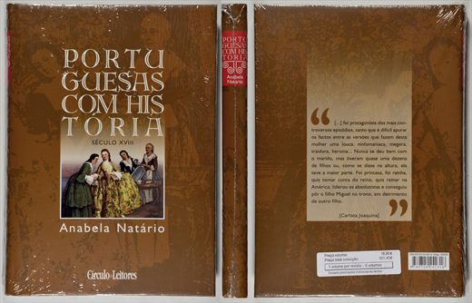 Portuguesas com historia seculo XVIII ISBN 978-972-42-4231-6
