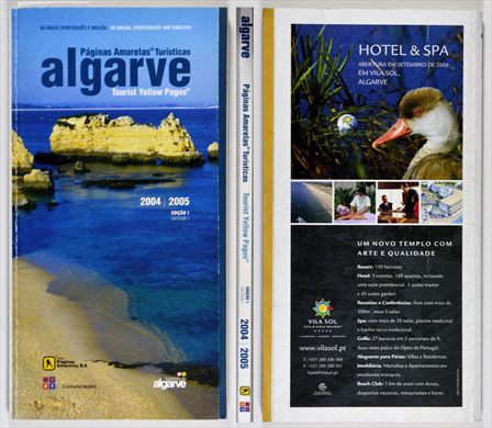 Paginas amarelas turisticas Algarve 2004-2006