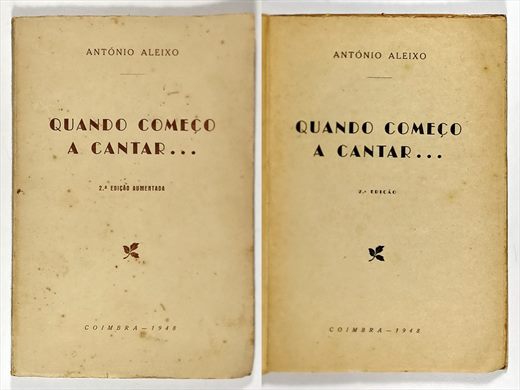 Quando comeco a cantar... 1948