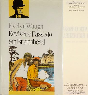 Reviver o Passado em Brideshead ISBN 972-42-0452-9
