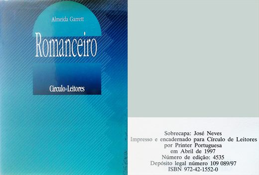 Romanceiro ISBN 972-42-1552-0