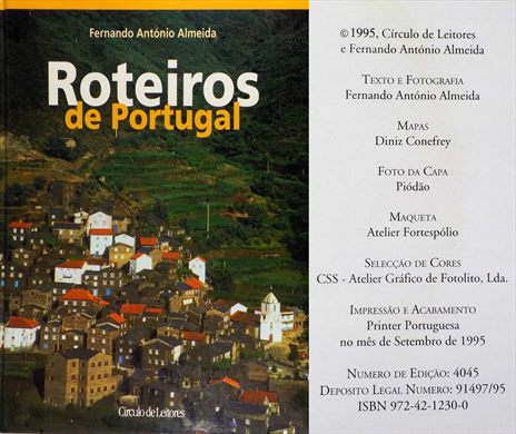 Roteiros de Portugal ISBN 972-42-1230-0