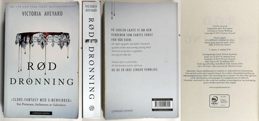 Rod Dronning ISBN 978-82-02-51030-5