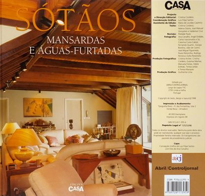 Sotaos Mansardas e Aguas-furtadas ISBN 972-611-395-4
