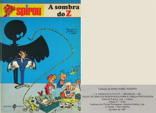 Spirou A sombra do Z