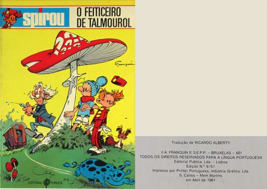 Spirou O Feiticeiro de Talmourol
