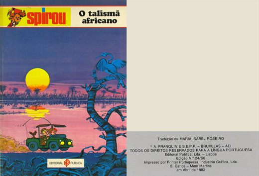Spirou O Talisma Africano