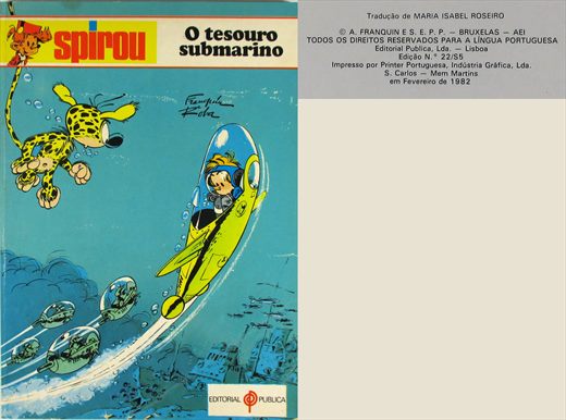 Spirou O Tesouro Submarino