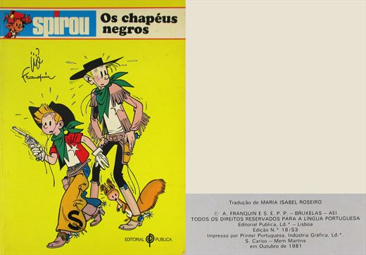 Spirou Os Chapeus Negros