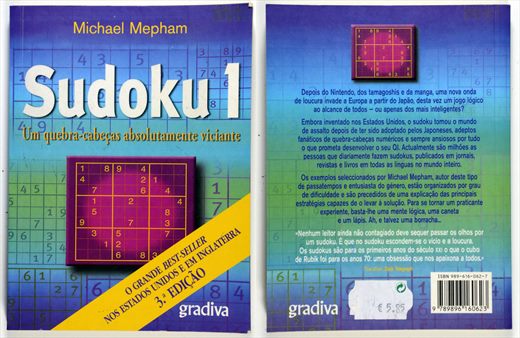 Sudoku 1 ISBN 989-616-062-7