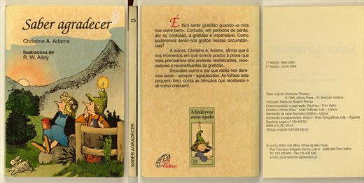 Saber agradecer ISBN 972-751-331-X