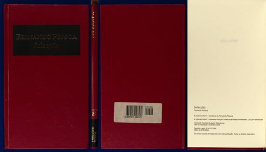 Seleccao Fernando Pessoa ISBN 84-9789-884-2