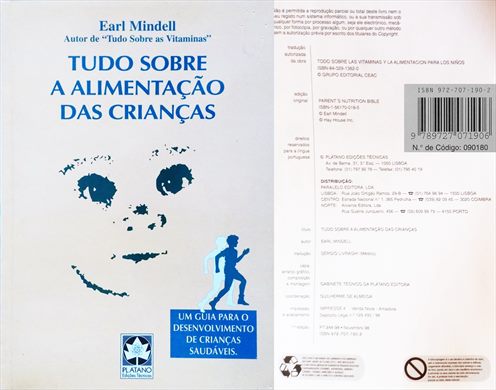 Tudo Sobre A Alimentacao das Criancas ISBN 972-707-190-2