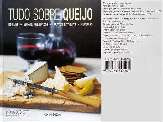 Tudo Sobre Queijo ISBN 978-972-42-4826-4