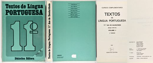 Textos de lingua portuguesa vol.II 11o. ano