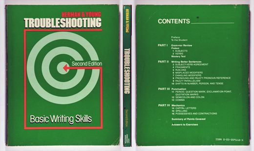 Troubleshooting ISBN 0-03-059118-X