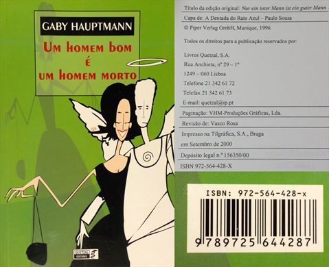 Um homem bom e um homem morto ISBN 972-564-428-x