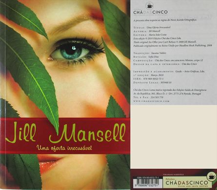 Uma oferta irrecusavel ISBN 978-989-8032-75-1