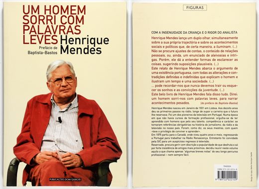 Um Homem Sorri com Palavras Leves ISBN 972-20-2214-8