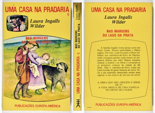 Uma casa na pradaria nas margens do lago da Prata
