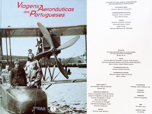 Viagens Aeronauticas dos Portugueses ISBN 972-8325-10-X