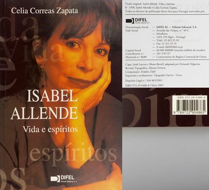 Vida e espiritos ISBN 972-29-0486-8