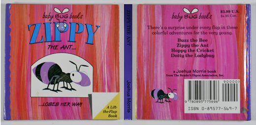 Zippy the ant... ISBN 0-89577-569-7