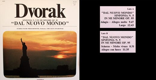 Antonin Dvorak - Sinfonia N 5 in Mi Minore Op 95 - Dal Nuovo Mondo