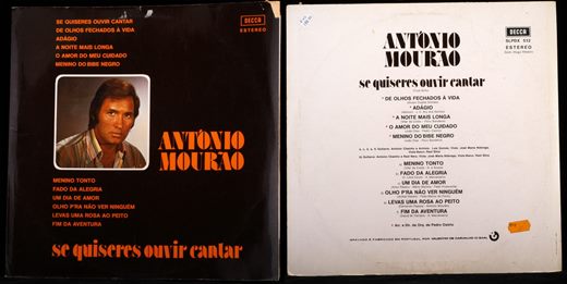 Antonio Mourao - Se quiseres ouvir cantar