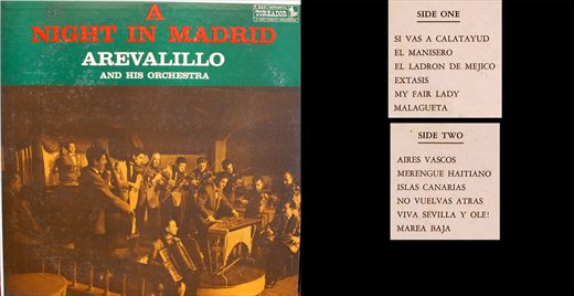Arevalillo and His Orchestra - A Night in Madrid