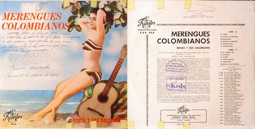 Bovea y sus Vallenatos - Merengues Colombianos - 1960