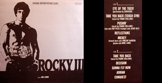 Bill Conti - Rocky III - Original Motion Picture Score - 1982