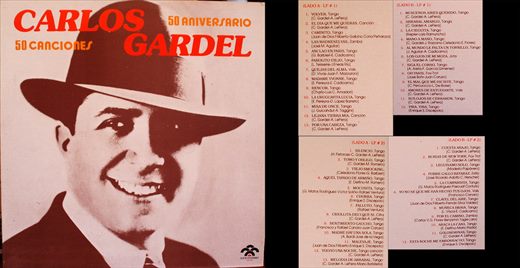 Carlos Gardel - 50 Aniversario - 50 Canciones - 1985