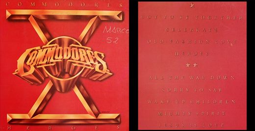 Commodores - Heroes - 1980