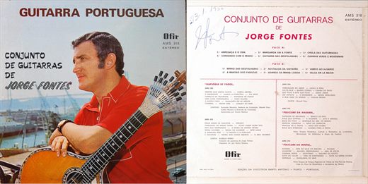 Conjunto de Guitarras de Jorge Fontes - Guitarra Portuguesa - 1968