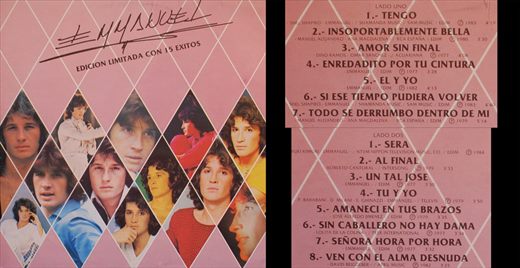 Emmanuel - Edicion Limitada con 15 Exitos - 1984