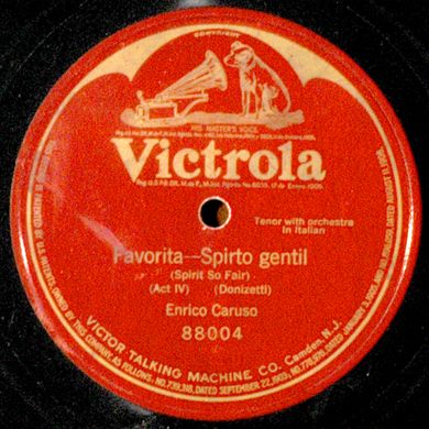 Enrico Caruso - Favorita-Spirto gentil