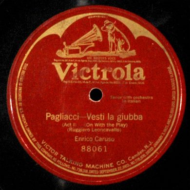 Enrico Caruso - Pagliacci-Vesti la giubba