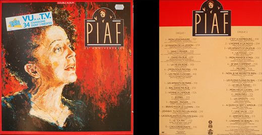 Edith Piaf - 25 Anniversaire - 1988