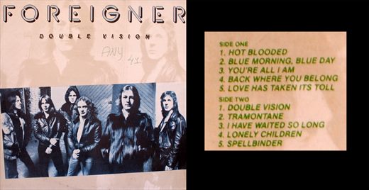 Foreigner - Double Vision - 1978
