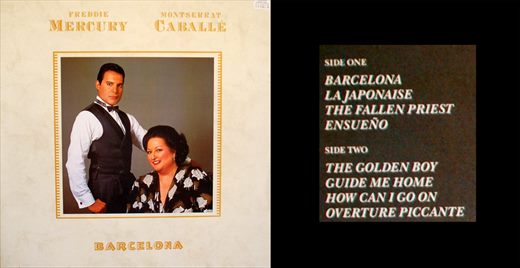 Freddie Mercury and Montserrat Caballe - Barcelona - 1988