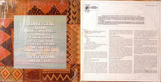 George Szell The Cleveland Orchestra - Polovetsian Dances - Capriccio Italien - Capriccio Espagnol - Dawn on the Moskva River - 1970