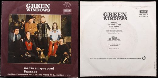 Green Windows - No Dia Em Que O Rei Fez Anos - Bola de Cristal - 1974