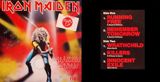 Iron Maiden - Maiden Japan - 1987