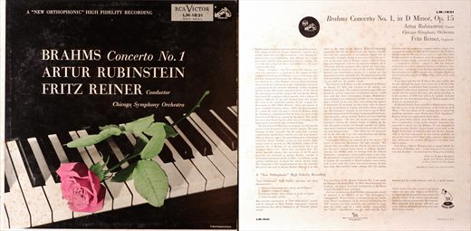 Johannes Brahms - Piano Concerto No 1 in D Minor Op 15 - Artur Rubinstein Fritz Reiner - 1954