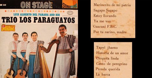 Luis Alberto del Parana and his Trio Los Paraguayos