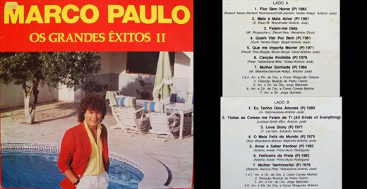 Marco Paulo - Os Grandes Exitos II - 1984