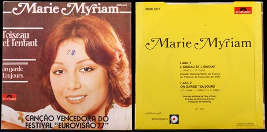 Marie Myriam - LOiseau et lEnfant - On Garde Toujours - 1977
